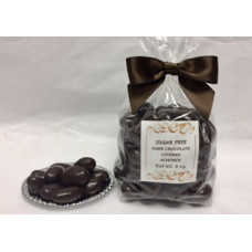 ALMONDS SUGAR FREE (dark chocolate) 4 oz.